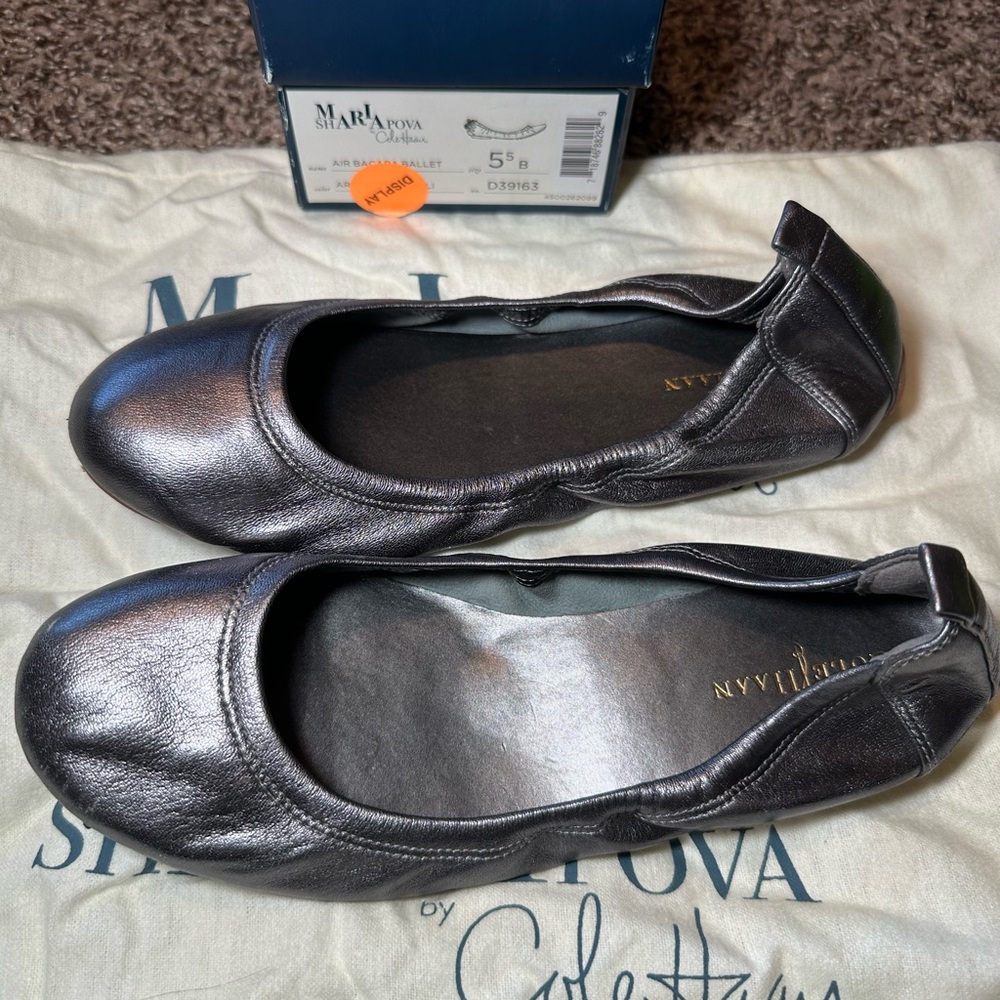 Never Worn! Cole Haan Maria Sharapova leather ballet flats